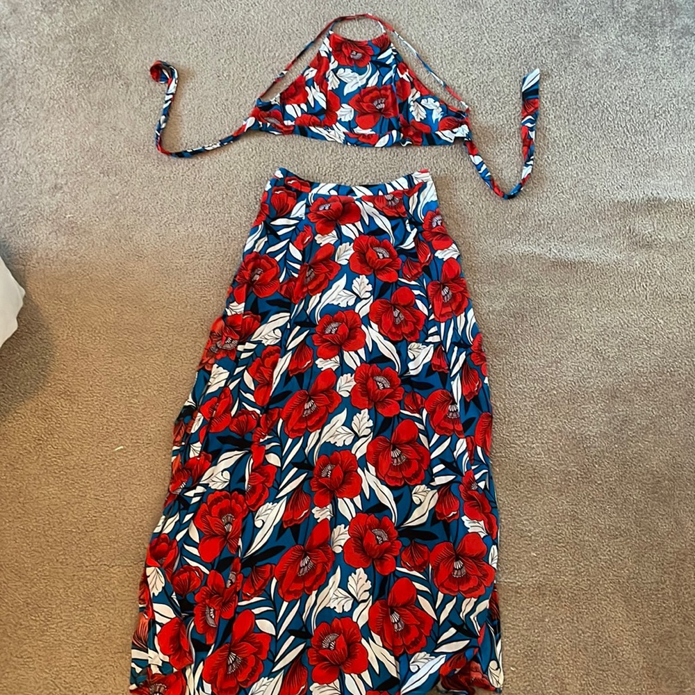 Lulu's 2 Piece Skirt and Top